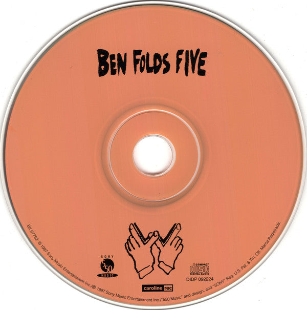 Ben Folds Five : Whatever And Ever Amen (CD, Album, Pit)