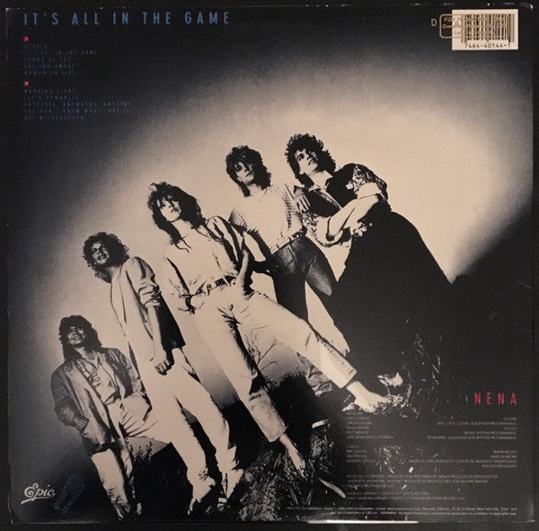 Nena : It's All In The Game (LP, Album)