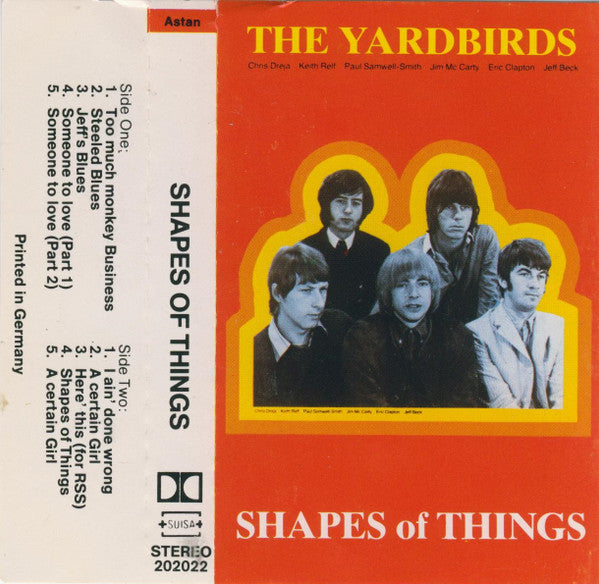 The Yardbirds : Shapes Of Things (Cass, Comp)