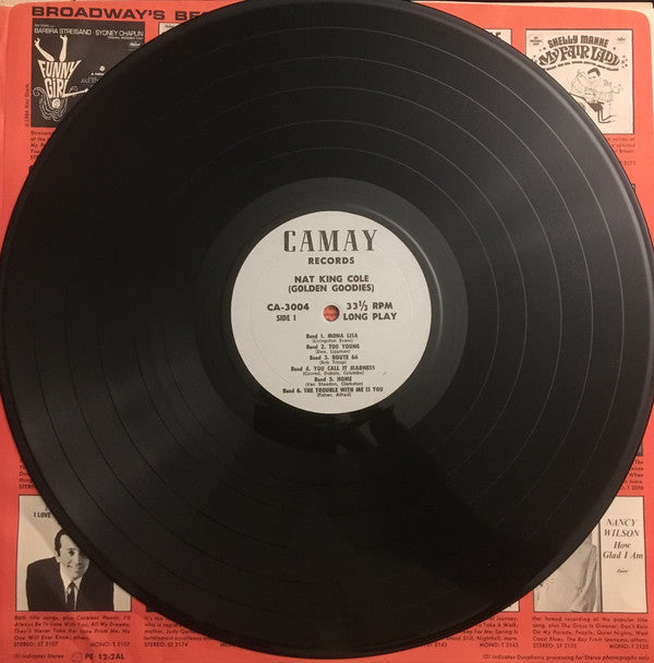 Nat King Cole : Golden Goodies  (LP, Album, Comp)