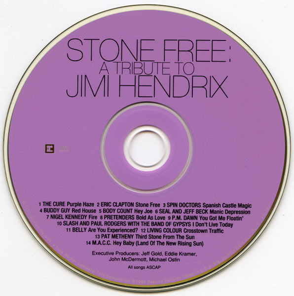 Various : Stone Free (A Tribute To Jimi Hendrix) (CD, Album)