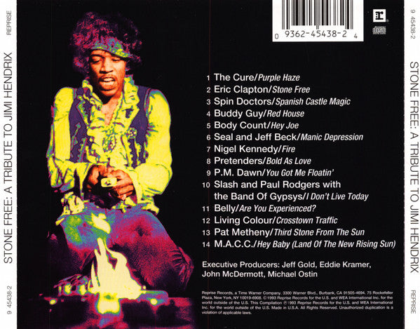 Various : Stone Free (A Tribute To Jimi Hendrix) (CD, Album)