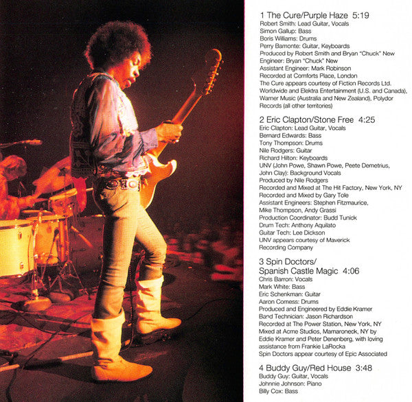 Various : Stone Free (A Tribute To Jimi Hendrix) (CD, Album)