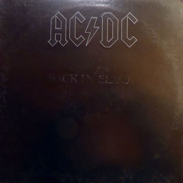 AC/DC : Back In Black (LP, Album, Club, CRC)