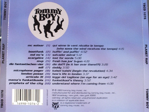 Various : Planet Rap (CD, Comp)
