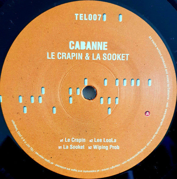 Cabanne : Le Crapin & La Sooket (12", EP)