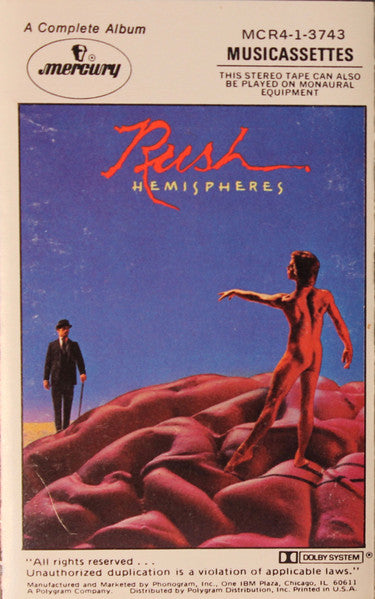 Rush : Hemispheres (Cass, Album)