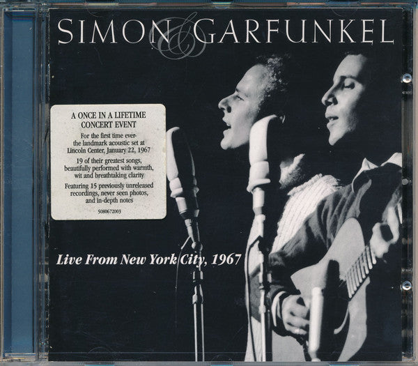 Simon & Garfunkel : Live From New York City, 1967 (CD, Album)