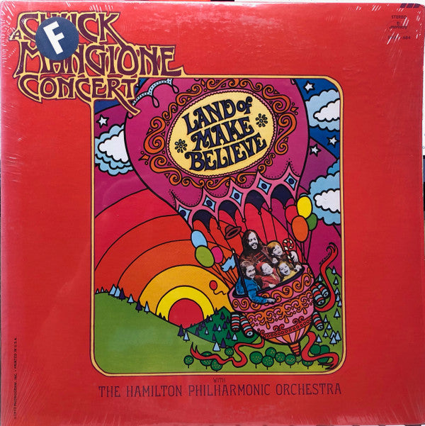 Chuck Mangione With Hamilton Philharmonic Orchestra : Land Of Make Believe... A Chuck Mangione Concert (LP, Album, San)