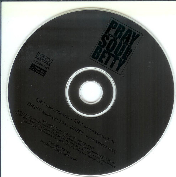 Pray For The Soul Of Betty : Pray For The Soul Of Betty Sampler (CD, Promo, Smplr)