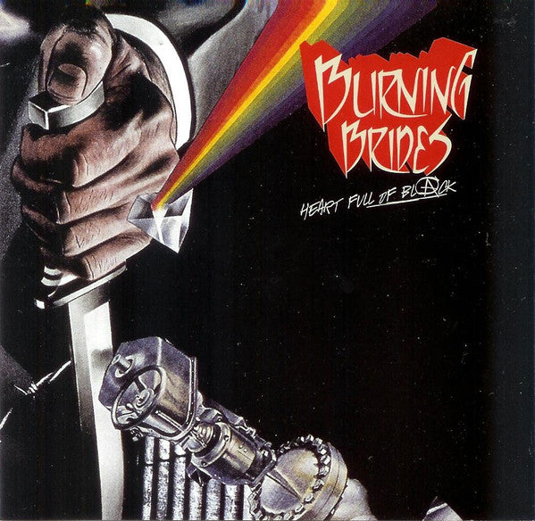 Burning Brides : Heart Full Of Black (CD, Single, Promo)