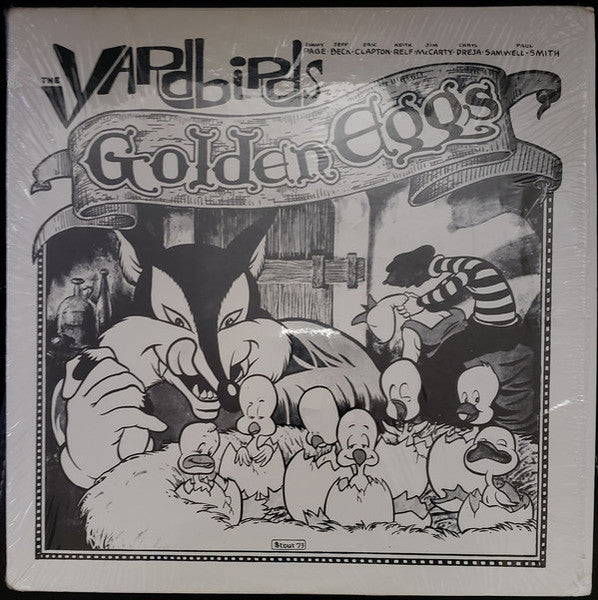 The Yardbirds : Golden Eggs (LP, Unofficial, Whi)