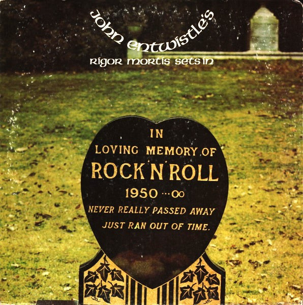 John Entwistle : Rigor Mortis Sets In (LP, Album, Glo)