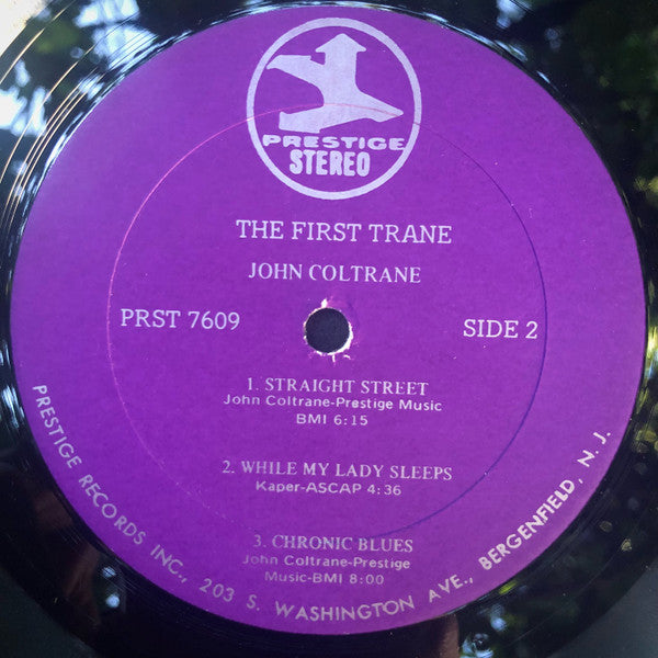 John Coltrane : The First Trane! (LP, Album, RE)