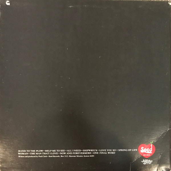 Paul Clark (5) : Hand To The Plow (LP, Album)