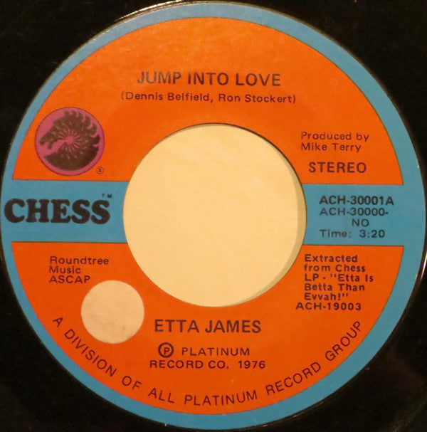 Etta James : Jump Into Love (7", Styrene, She)