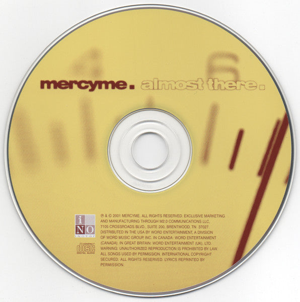 MercyMe : Almost There (CD, Album)