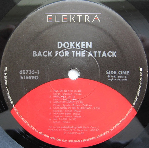 Dokken : Back For The Attack (LP, Album, SP )