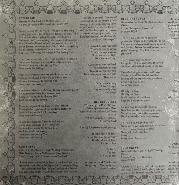 The Rock 'n' Roll Worship Circus* : Welcome To The Rock 'n' Roll Worship Circus (CD, Album + VCD + Ltd)