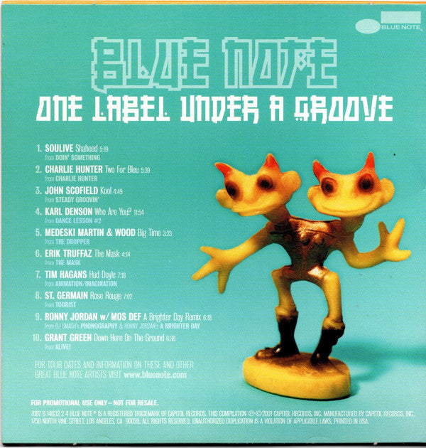 Various : One Label Under A Groove (CD, Promo, Smplr)