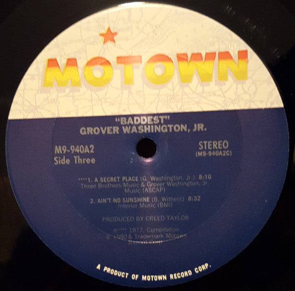 Grover Washington, Jr. : Baddest (2xLP, Comp, Gat)