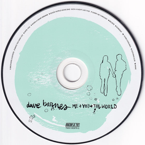 Dave Barnes : Me & You & The World (CD, Album)