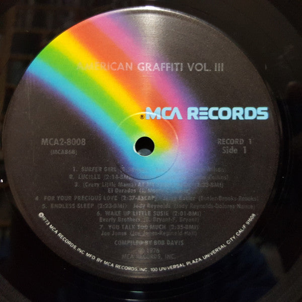 Various : American Graffiti, Vol. III (2xLP, Comp, Pin)