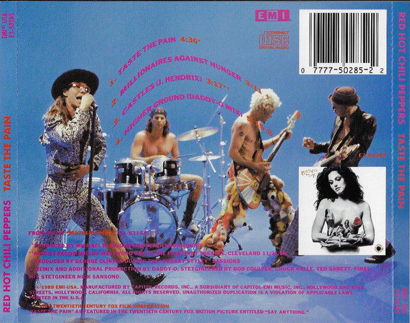 Red Hot Chili Peppers : Taste The Pain (Unbridled Funk And Roll 4 Your Soul!) (CD, Ltd)