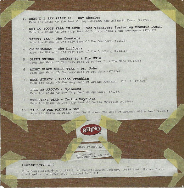 Various : 3 Pac Sampler (CD, Comp, Promo, Smplr)