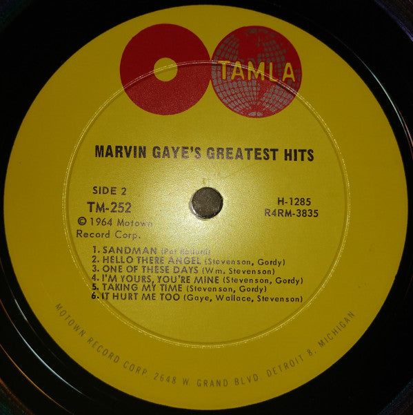 Marvin Gaye : Greatest Hits (LP, Comp, Mono, Ind)