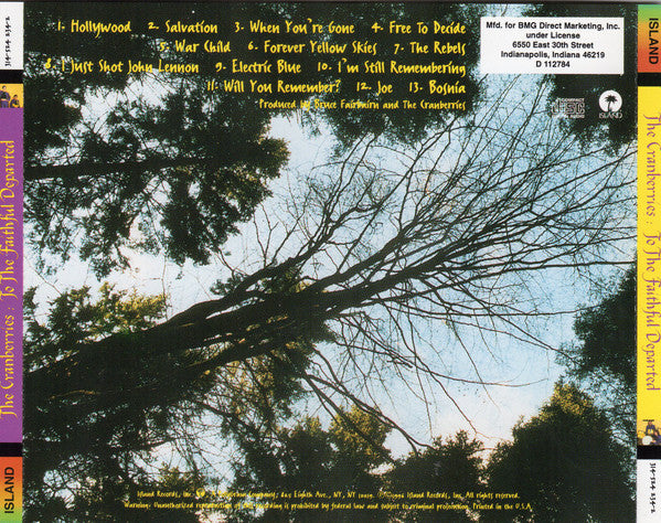The Cranberries : To The Faithful Departed (CD, Album, Club, Pit)
