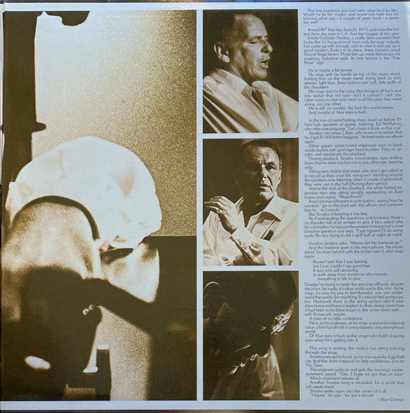 Frank Sinatra : Ol' Blue Eyes Is Back (LP, Album, RE, Jac)