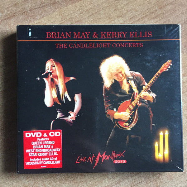 Brian May & Kerry Ellis : The Candlelight Concerts - Live At Montreux 2013 (DVD-V, Multichannel, NTSC + CD, Album)