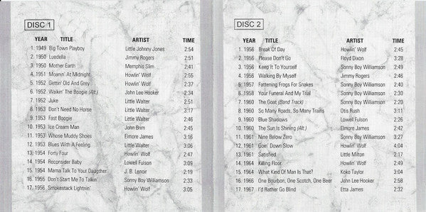 Various : 2120 South Michigan  Great Blues From Chicago's Chess Records (2xCD, Album, Comp, Promo, Lic)