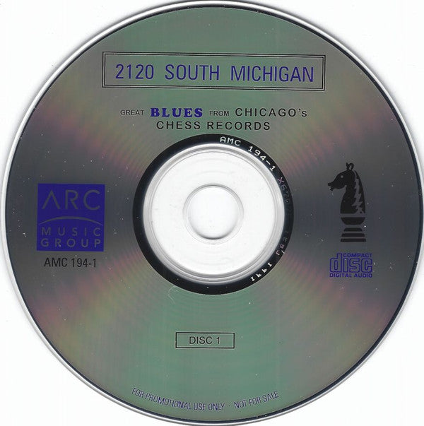 Various : 2120 South Michigan  Great Blues From Chicago's Chess Records (2xCD, Album, Comp, Promo, Lic)