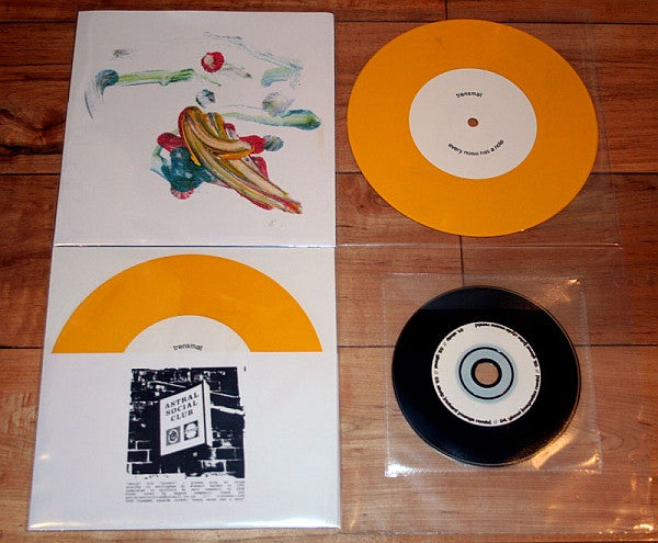 Astral Social Club : Skelp b/w Ginnel (7", Yel + CDr + Ltd, Num)