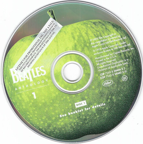 The Beatles : Anthology 1 (2xCD, Album, Promo)