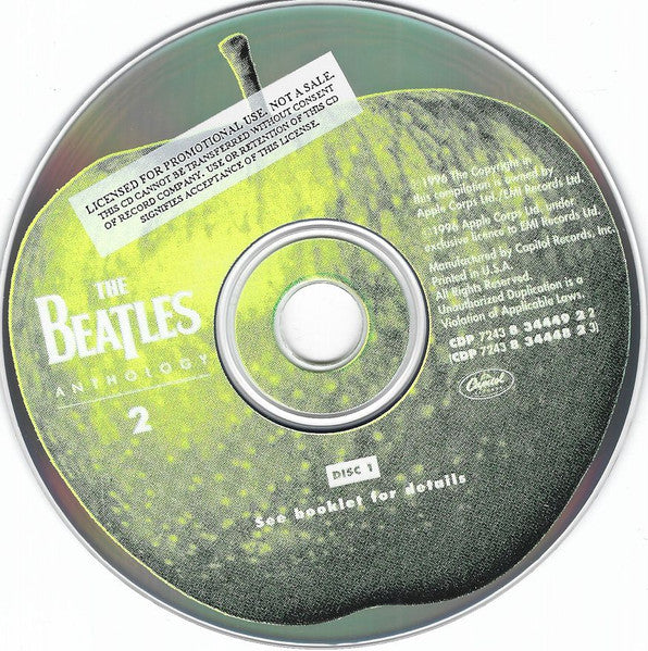 The Beatles : Anthology 2 (2xCD, Album, Promo)
