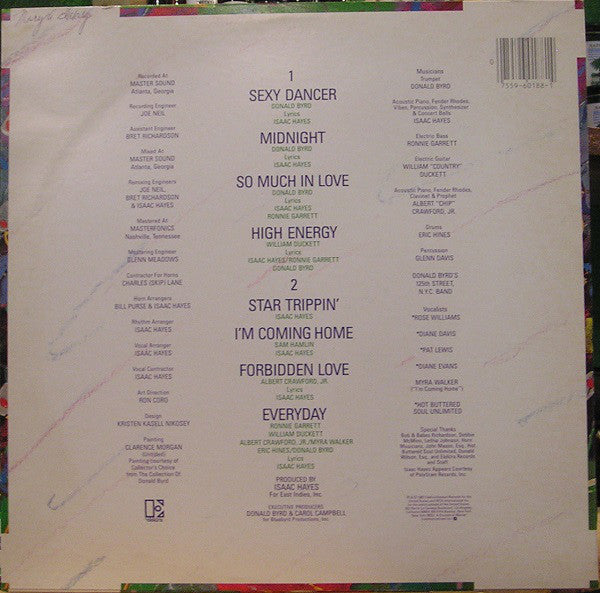 Donald Byrd & 125th Street, N.Y.C. : Words, Sounds, Colors And Shapes (LP, Album)
