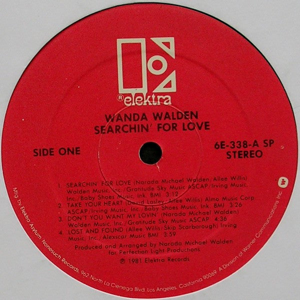 Wanda Walden : Searchin' For Love (LP, Album)