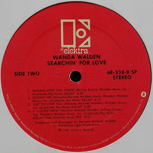 Wanda Walden : Searchin' For Love (LP, Album)