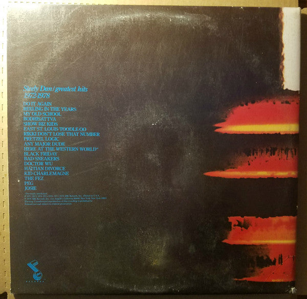 Steely Dan : Greatest Hits (2xLP, Comp, SP )