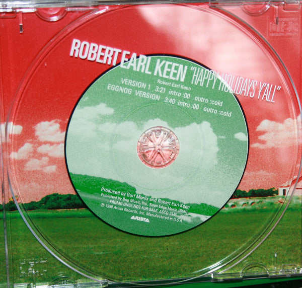 Robert Earl Keen : Happy Holidays Y'All (Minimax, Single, Promo)