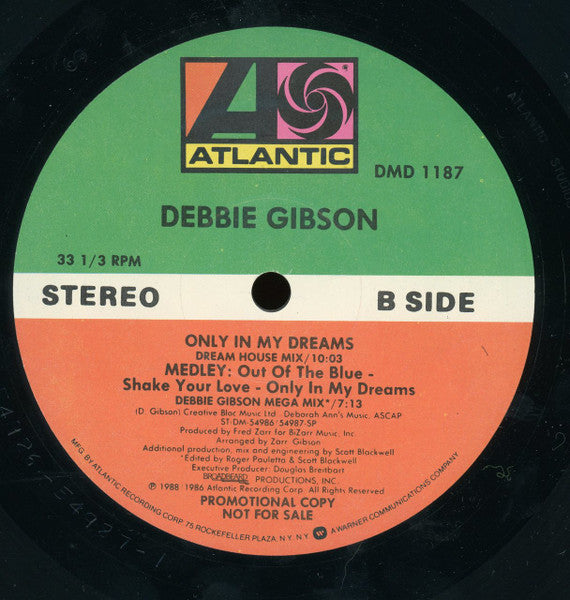 Debbie Gibson : Foolish Beat (12", Single, Promo)