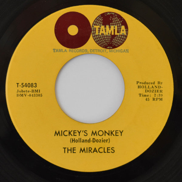 The Miracles : Mickey's Monkey / Whatever Makes You Happy (7", Single)