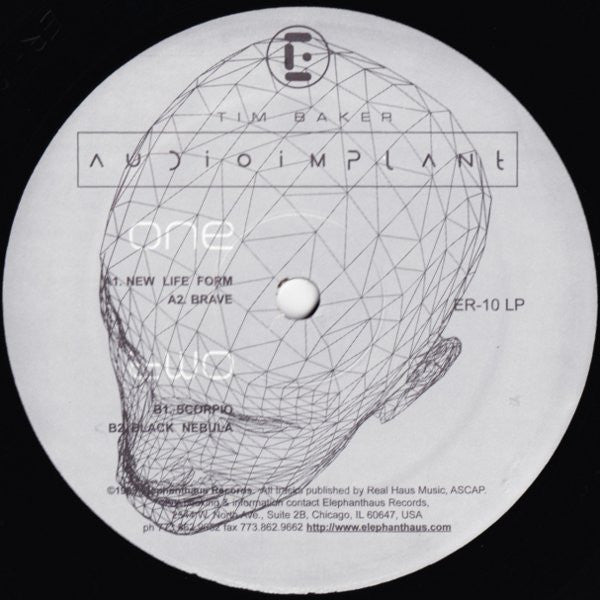 Tim Baker : Audio Implant (2x12", Album)