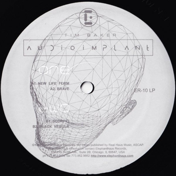 Tim Baker : Audio Implant (2x12", Album)