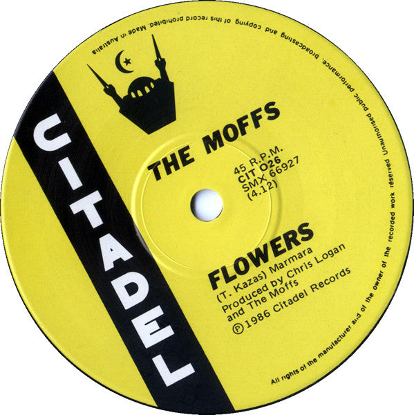 The Moffs : Flowers (7", Single)