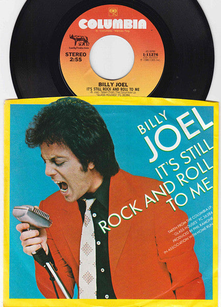 Billy Joel : It's Still Rock And Roll To Me (7", Single, Styrene, Ter)