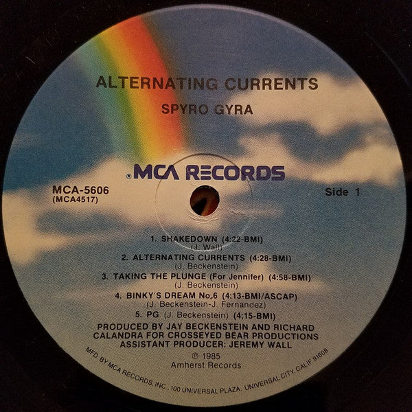 Spyro Gyra : Alternating Currents (LP, Album)